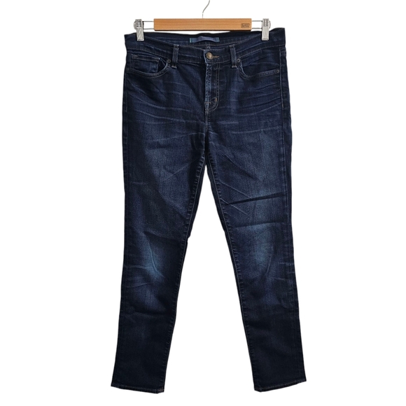 J BRAND Denim Skinny Leg Jeans in Ignite Blue Size 29 - Picture 1 of 6